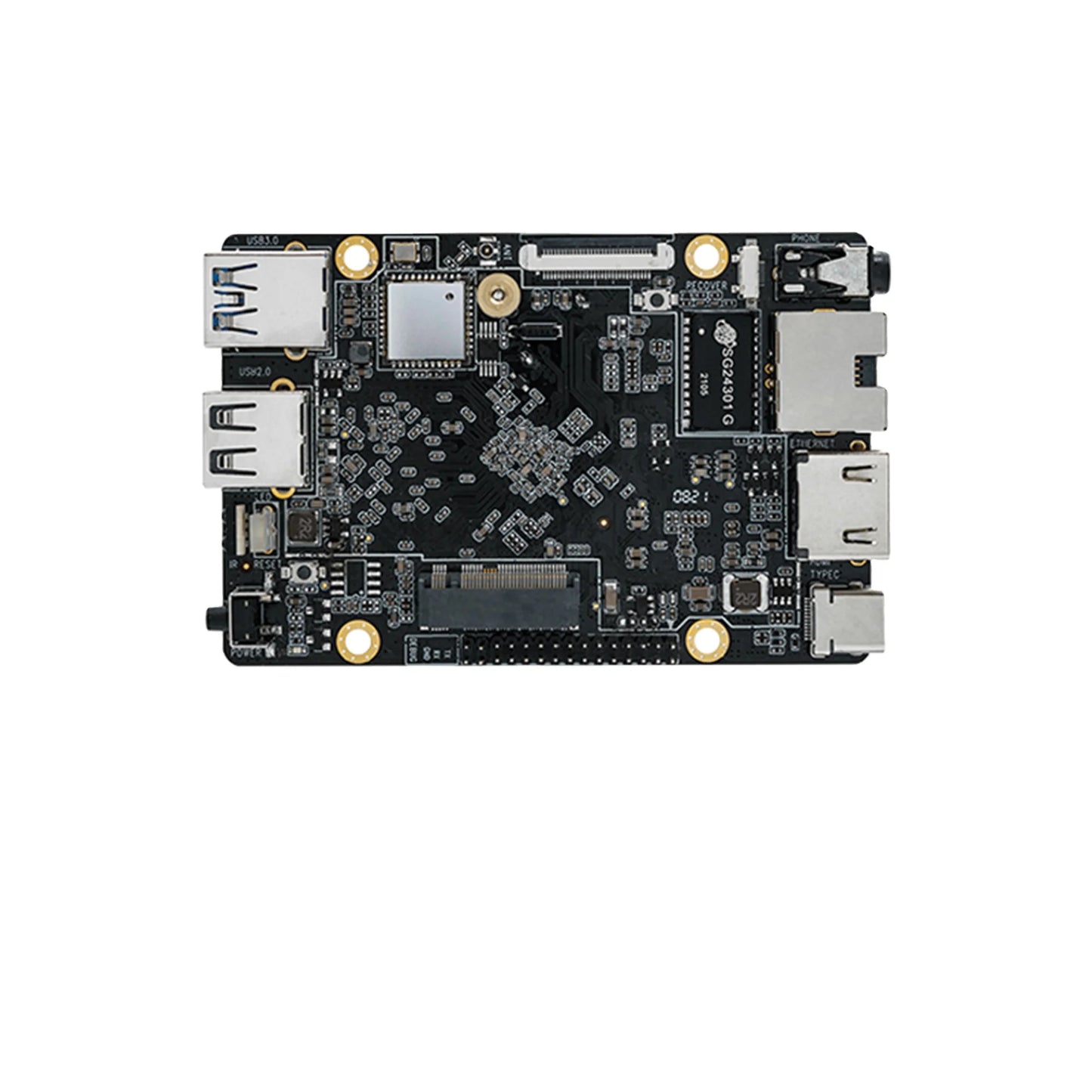 Custom Custom ROC-RK3566-PC Open Source Quad-Core 64-Bit Mini Computer Edge computing Cloud terminal,M.2 Interface,Expandable hard disk Manufacturer