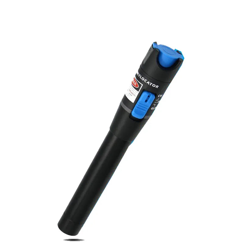 Custom 10PCS 5mW VFL Optical Fiber Cable Tester, 5MW metal Black Fiber Optic Visual Fault Finder 1-5Km Range 650+10nm Red pen Manufacturer