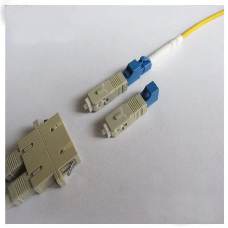 Custom 5PCS SC-LC Multimode adapter SC to LC Optical fiber adapter Male and female flange Male and female Fiber coupler Manufacturer