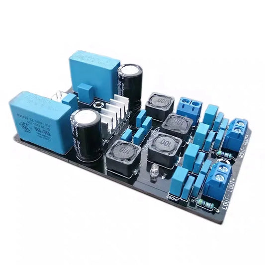 Custom 2*50W TPA3116D2 Digital Stereo Audio Amplifier Board 2*1000UF/25V Inductors 12127 Dual Channels Tpa3116 Amp amplifier board Manufacturer