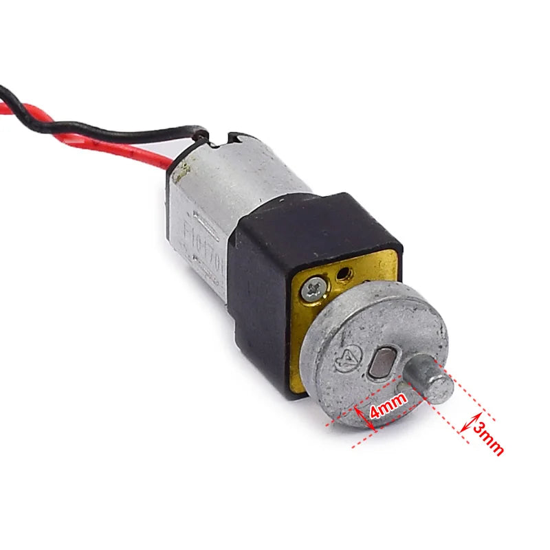 Custom Mini Micro N20 All Metal Gearbox Gear Motor DC 3V-6V 3.7V 5V Slow Speed Eccentric Rocker Shaft for For Electric Fingerprint Lock Manufacturer