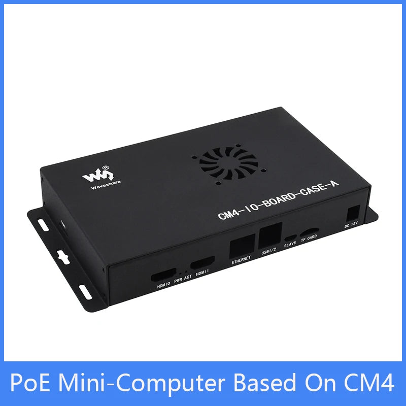 Custom PoE Mini-Computer Based On CM4,Integrated 802.3af PoE circuit, dedicated to Compute Module 4 core board Manufacturer