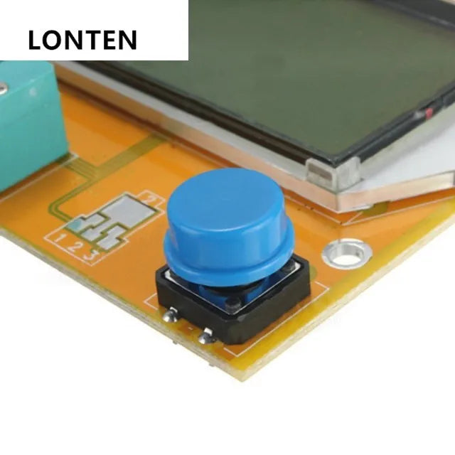 Custom Lonten Mega328 M328 LCR-T4 ESR Meter LCR led Transistor Tester Diode Triode Capacitance MOS PNP/NPN LCD Backlight V2.68 Manufacturer