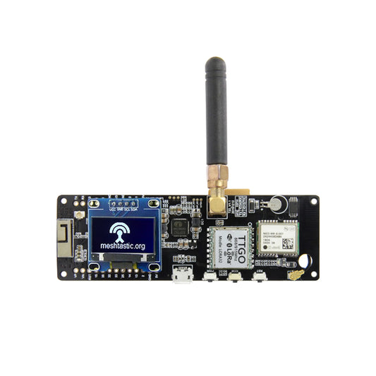 Custom TTGO Meshtastic T-Beam V1.1 ESP32 433/868/915/923Mhz WiFi BLE Lora ESP32 GPS NEO-6M sma18650 Battery Holder With OLED Manufacturer