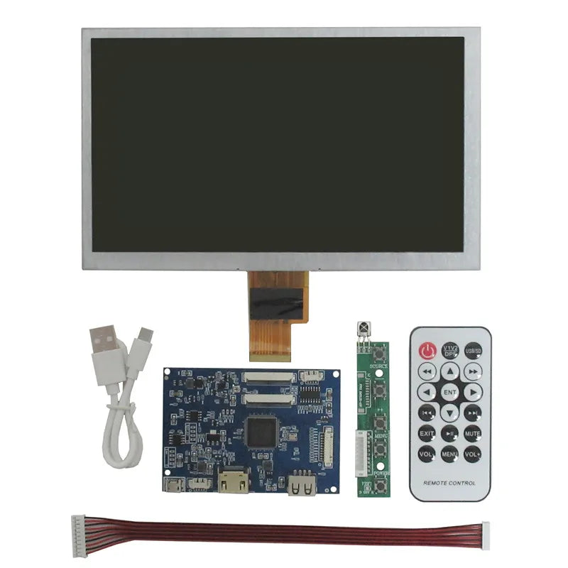 Custom 8 Inch 1024*600 LCD Screen Display Monitor Driver Control Board U Disk HD For Raspberry Banana/Orange Pi Mini Computer PC Manufacturer