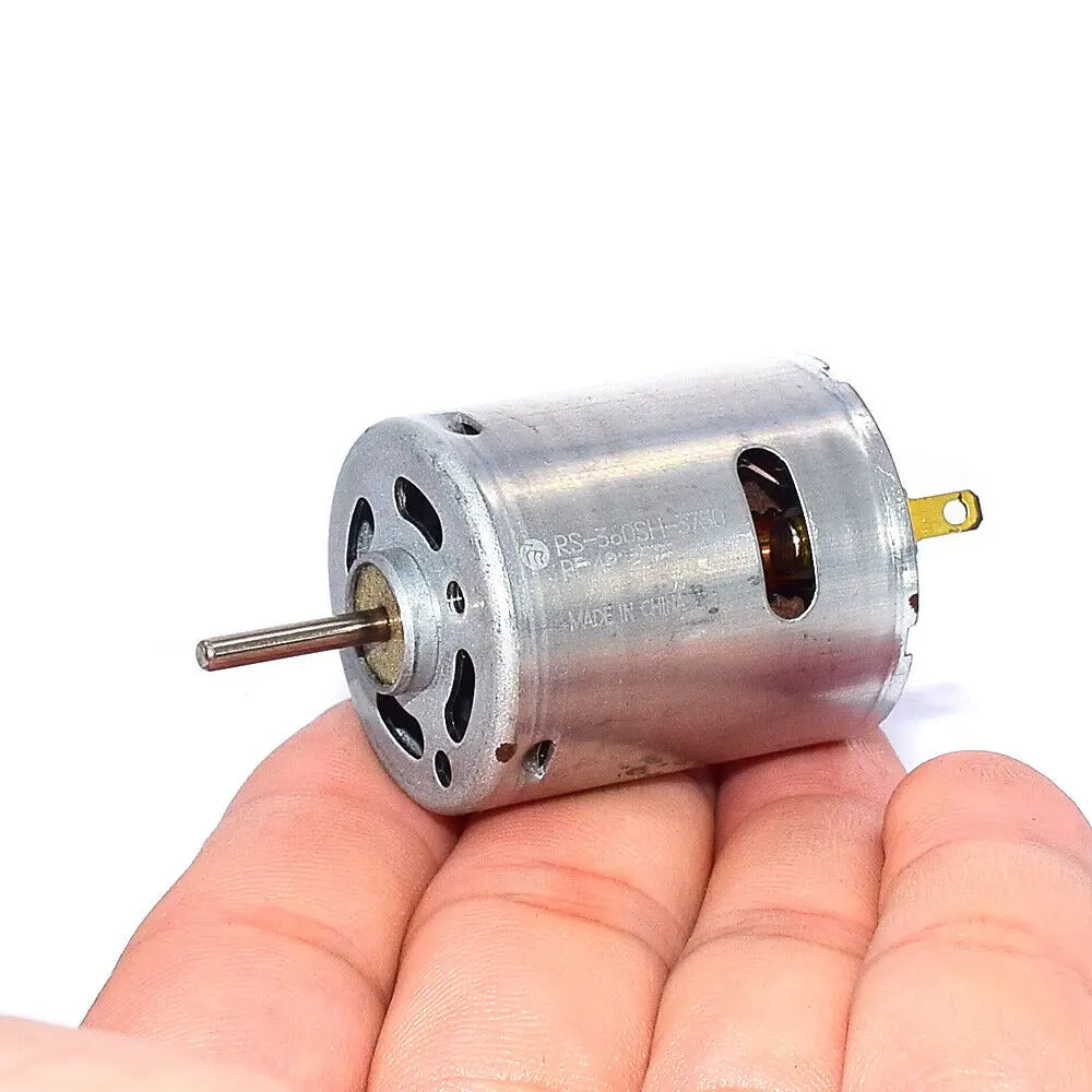 Custom RS-360SH-3750 Micro 28mm Carbon Brush Motor DC 5V 3V-6V 16000RPM High Speed for Home Appliance Toy Model Manufacturer