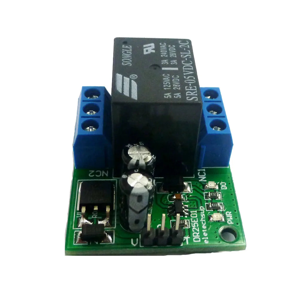 Custom OEM DC 5V 9V 12V 24V 3-5A Flip-Flop Latch DPDT Relay Module Bistable Self-locking Switch Low pulse trigger Board for Motor LED P Manufacturer