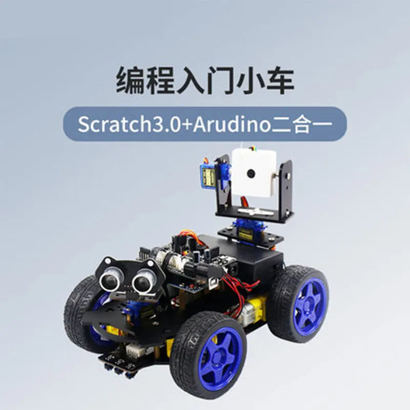 Custom Scratch3.0 Programming Robot starter Python is compatible with graphical starter car STEAM Maker Education camera video Manufacturer