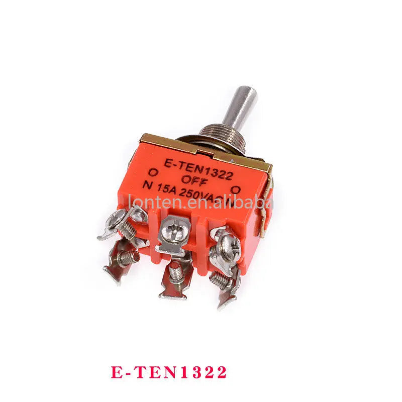 Custom 2PCS E-TEN1021 1121 1122 1221 1322 1321 1322 Toggle Switch Rocker Toggle Switch 15A 250VAC Manufacturer