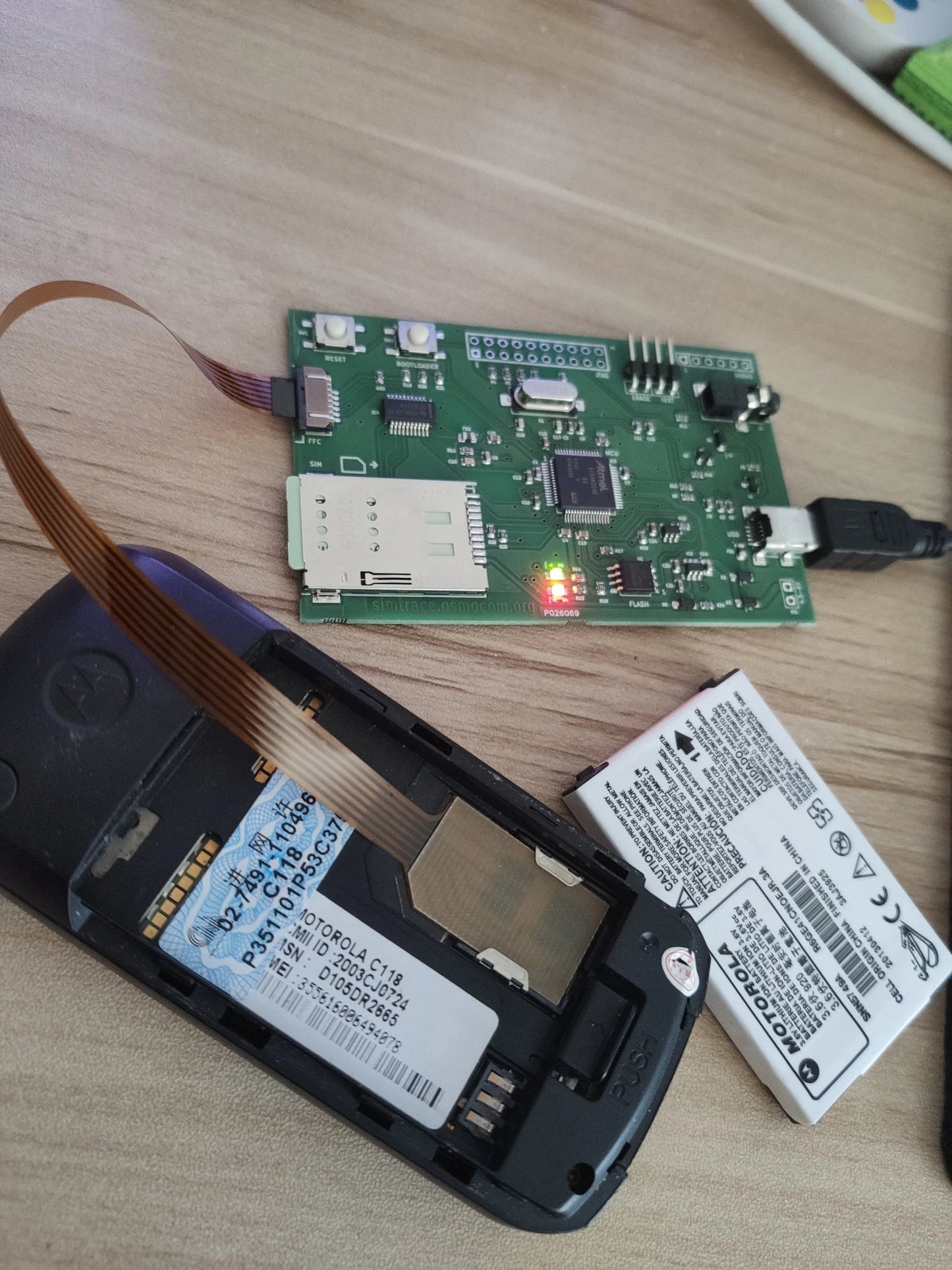 Custom SIMtrace2 SIM/USIM card communication protocol analysis and packet capture tool Manufacturer