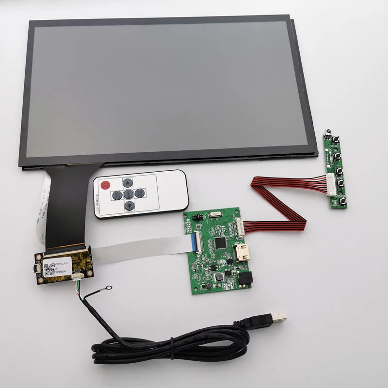 Custom 12.1 inch display capacitive touch module kit HD for Linux/android /win7 8 10 LCD Car Raspberry Pi Module plug and play Manufacturer