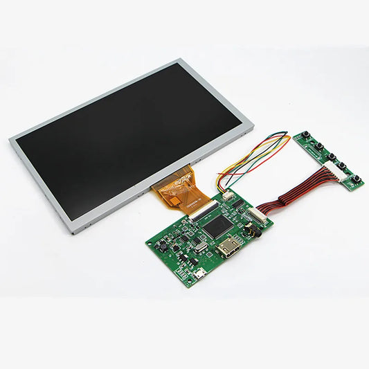 Custom HD + Audio LCD driver board + 8 inch LCD panel AT080TN64 800 * 480 USB 5V DYI kits for Raspberry Pi 3B 2 lcd touch screen Manufacturer