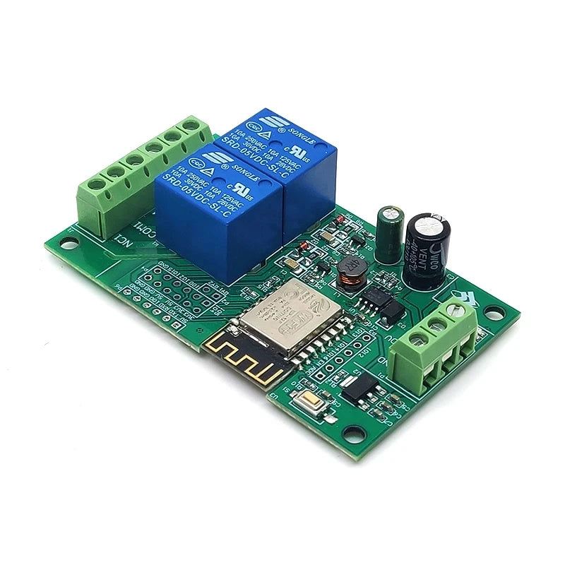 Custom 5V/8-80V ESP8266 WIFI dual relay module ESP-12F development board Manufacturer