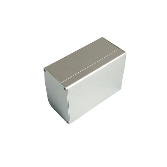 Custom  Silver Aluminium Enclosure Case Mini Electronic Project Box 90x59x100/120mm Manufacturer