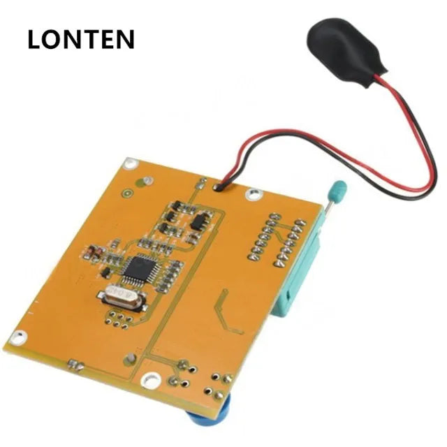 Custom Lonten Mega328 M328 LCR-T4 ESR Meter LCR led Transistor Tester Diode Triode Capacitance MOS PNP/NPN LCD Backlight V2.68 Manufacturer