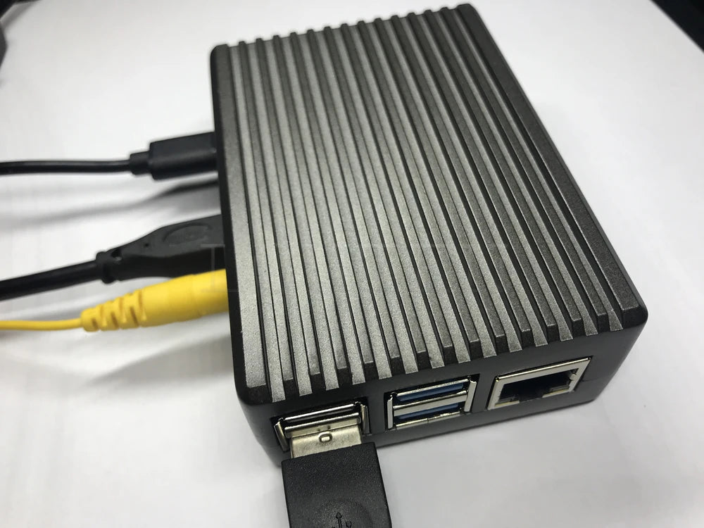 Custom No Noise Aluminum Metal Case with high efficient cooling Shell Box raspberry pi 4 case Manufacturer