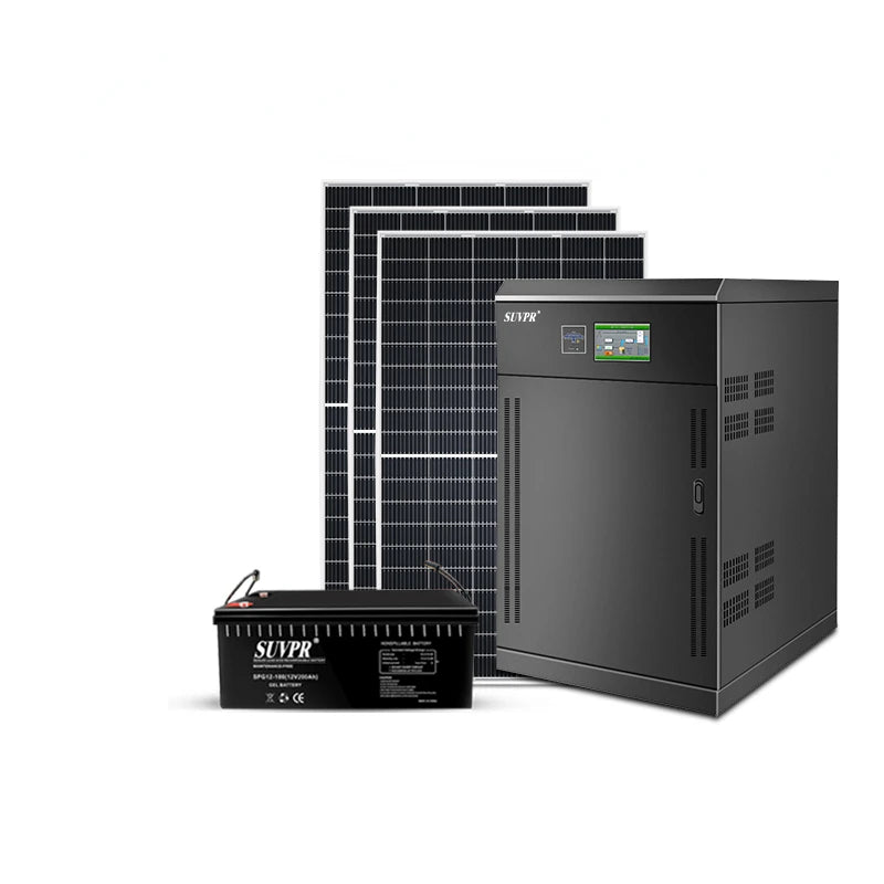 Custom Solar Power Generation System Off-grid Photovoltaic Energy Storage A Full Set of 200KW Three-phase Industrial Power Equipment Manufacturer