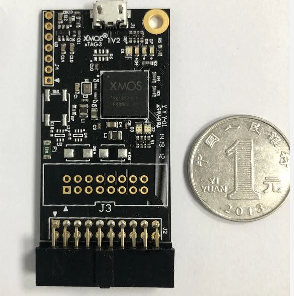 Custom XMOS XTAG3 Debug Adapter Burner 663-180 Downloader Development board Manufacturer