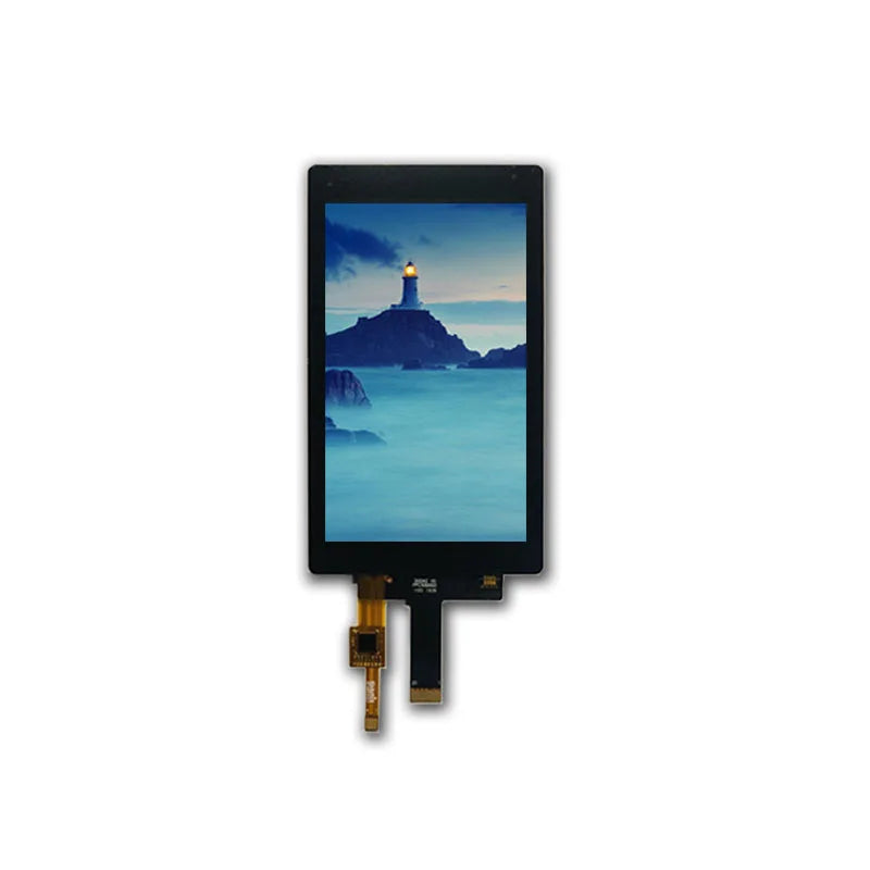 Custom 5.0 inch 480*854, ST7701S, full viewing angle, RGB/MIPI/LVDS interface IPS LCD module with capacitive touch panel Manufacturer