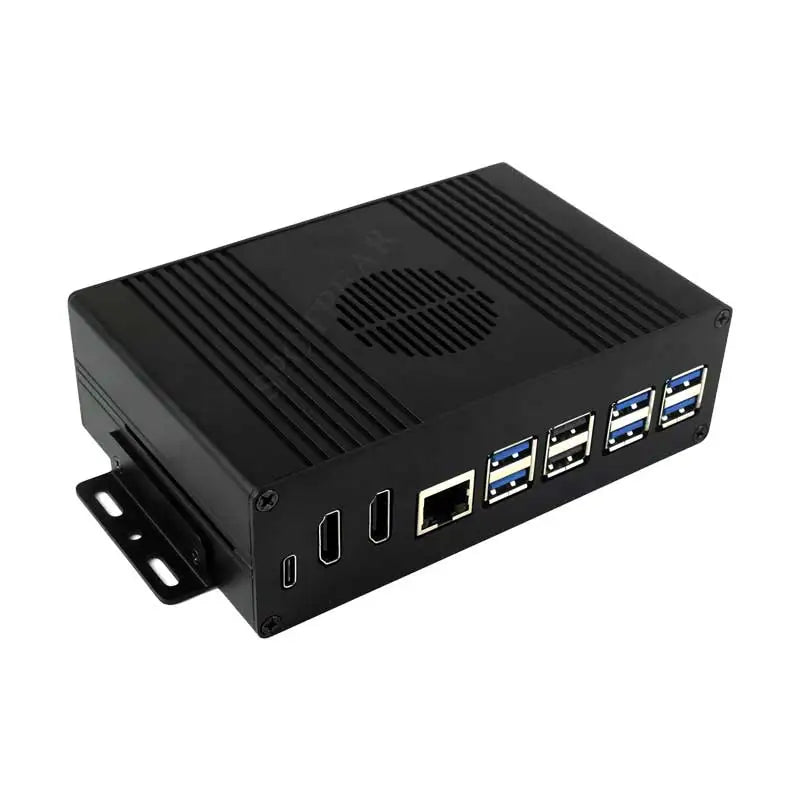 Raspberry Pi 5 Module-BOX-B Box Case Kit-PCIe to USB3.2 Hub with All Ports to Pi's USB Side