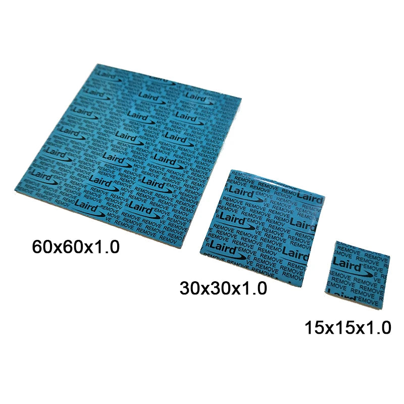 Custom Silicon GPU Thermal Pad for LAIRD flex740 700 SERIES Thermal GAP FILLER  VGA GPU Thermal PAD COOLING  15x15 30x30 60x60x1.0 Manufacturer