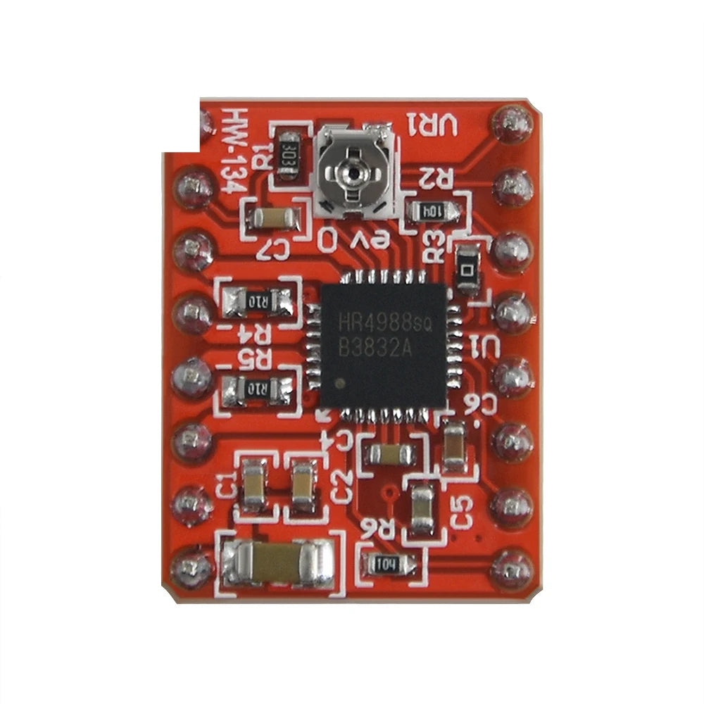 Custom 5PCS A4988 Stepper Motor Driver Module with Heatsink + Heat Sink 3D Printer Parts For SKR V1.3 1.4  GTR V1.0 MKS GEN V1.4 board Manufacturer