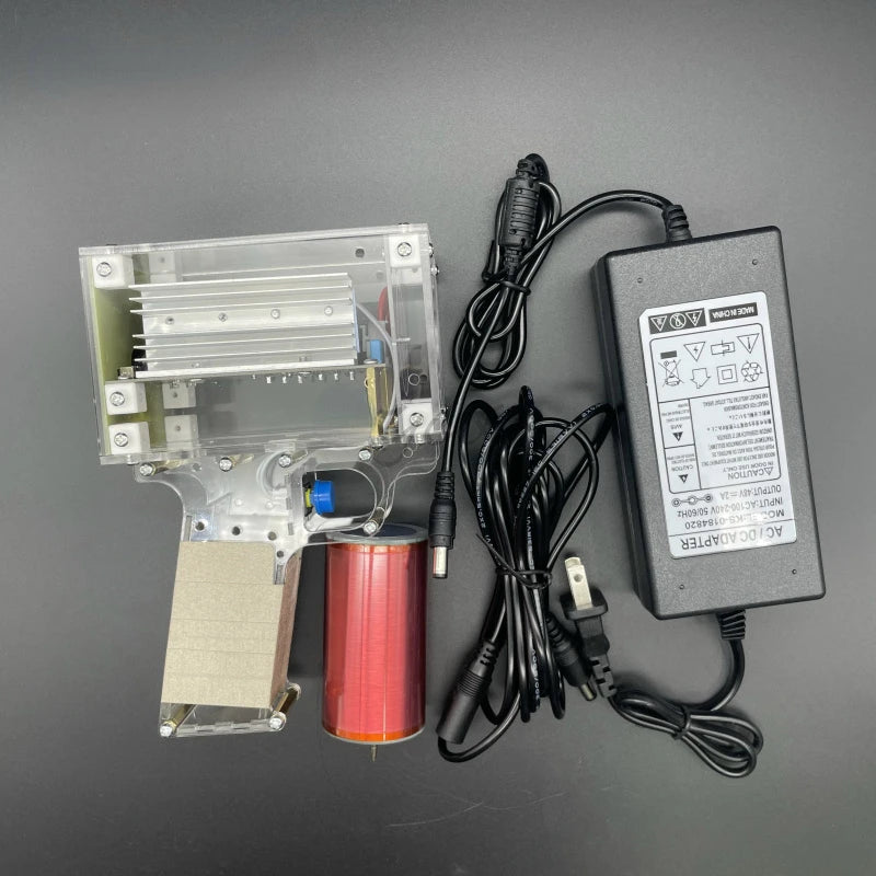 Custom Portable Hand-held Tesla Coil Artificial Lightning 10/13cm Electric Arc Scientific Experiment Toy High Voltage Generator Fun Arc Manufacturer