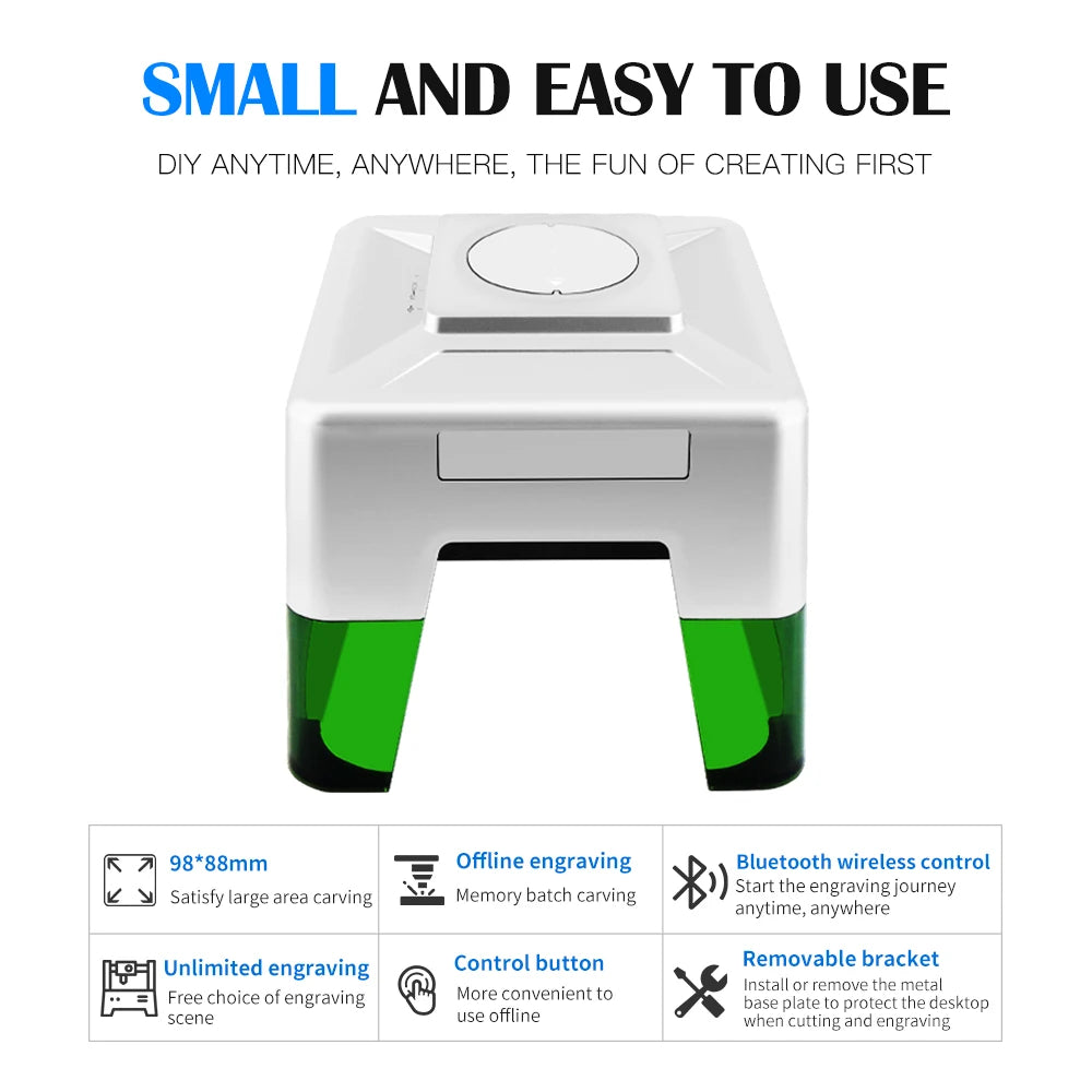 Custom Mini  connection CNC laser engraving machine DIY Engraver Desktop Wood Router/Cutter/3d Printer+Laser Manufacturer