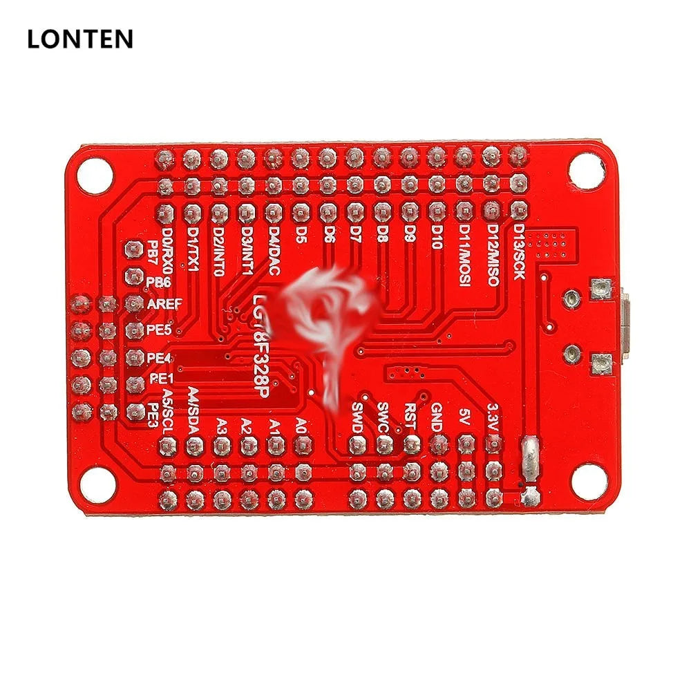 Custom Custom  Open Source LGT8F328P Control Module FR4 PCB Circuit Board PCBA Service PCB Assembly Led Light PCBA Aluminum Manufacturer