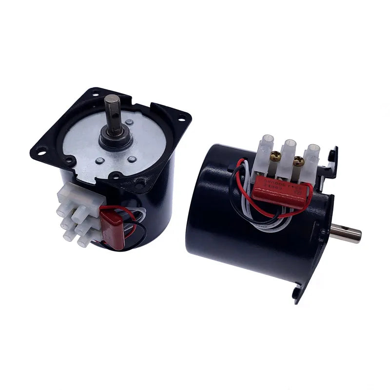 Custom 68KTYZ 220V AC 28W Permanent Magnet Micro Gear Motor 50Hz Synchronous Gear Motor Low Speed Reversible Geared Components Manufacturer