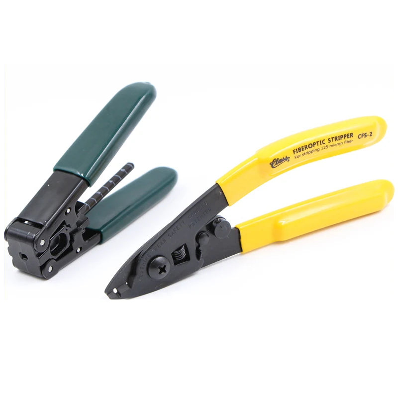 Custom 3 In 1 FTTH Fiber Optic Tool Kit with Rubber insulated wire stripping pliers +Kevlar scissors+ Miller CFS-2 Stripper Use FTTH Manufacturer