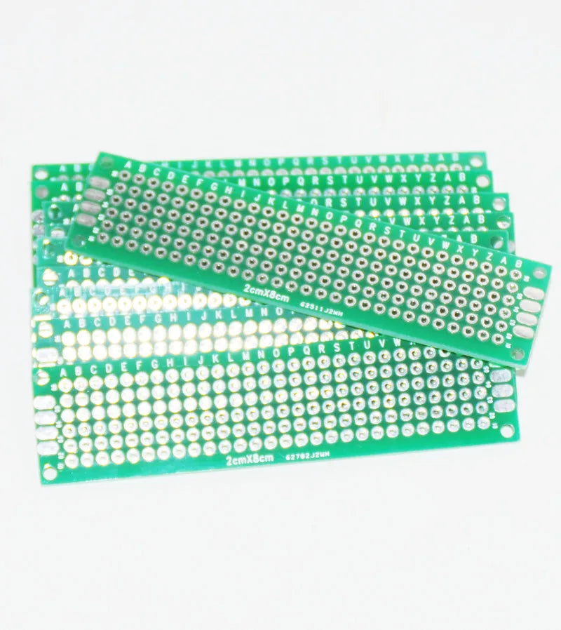 Custom PCB Prototype PCB Board Circuit Board Protoboard PCB Price Universal Stripboard Prototyping Veroboard 2 X 8 Double Side Manufacturer