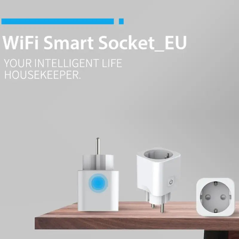 Custom New Smart Plug Wifi Smart Socket EU Mini Plug Outlet EWeLink Works With Alexa Google Home Mini IFTTT Smart Home Manufacturer