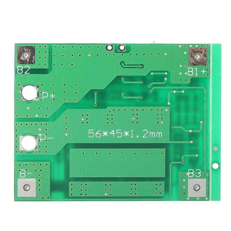 Custom 3S 24A Li-ion Lithium Battery 3.7V 18650 Charger Batteries Protection Board Green Module Manufacturer