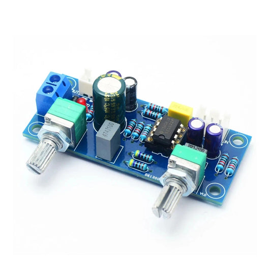 Custom Low Pass Filter Bass Subwoofer Pre-AMP Amplifier Board Dual Power NE5532 Low Pas modules Manufacturer