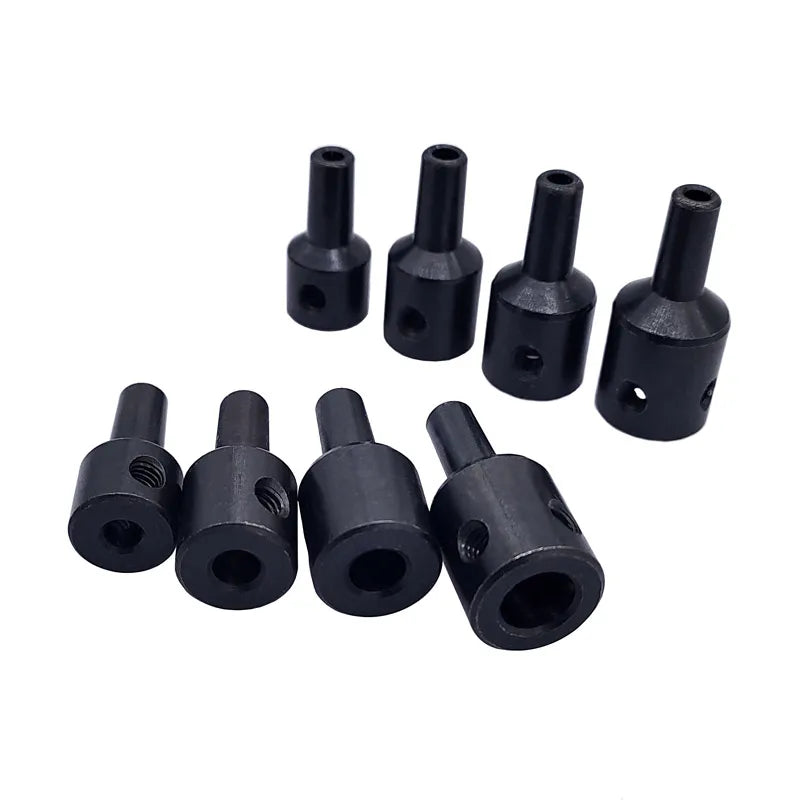 Custom 1PCS Jt0 drill chuck 4mm/5mm/6mm/8mm adaptor connecting rod shaft sleeve steel copper coupling Manufacturer