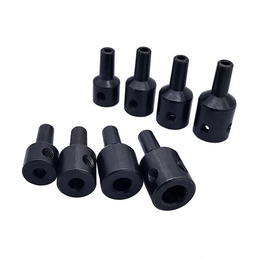 Custom 1PCS Jt0 drill chuck 4mm/5mm/6mm/8mm adaptor connecting rod shaft sleeve steel copper coupling Manufacturer