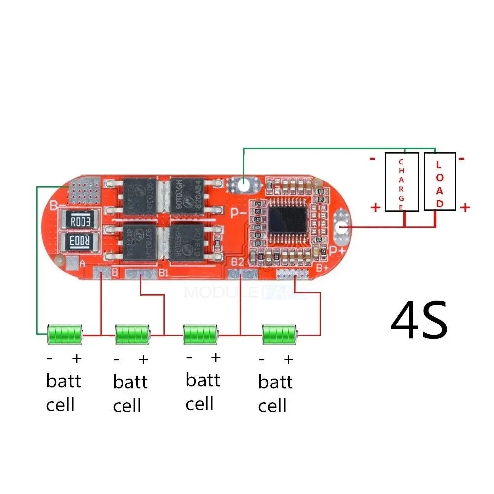 Custom 3S BMS 25A 12.6V 4S 16.8V 5S 21V 18650 Li-ion Lithium Battery Protection Board Circuit Charging Module PCM Polymer Lipo Cell PCB Manufacturer