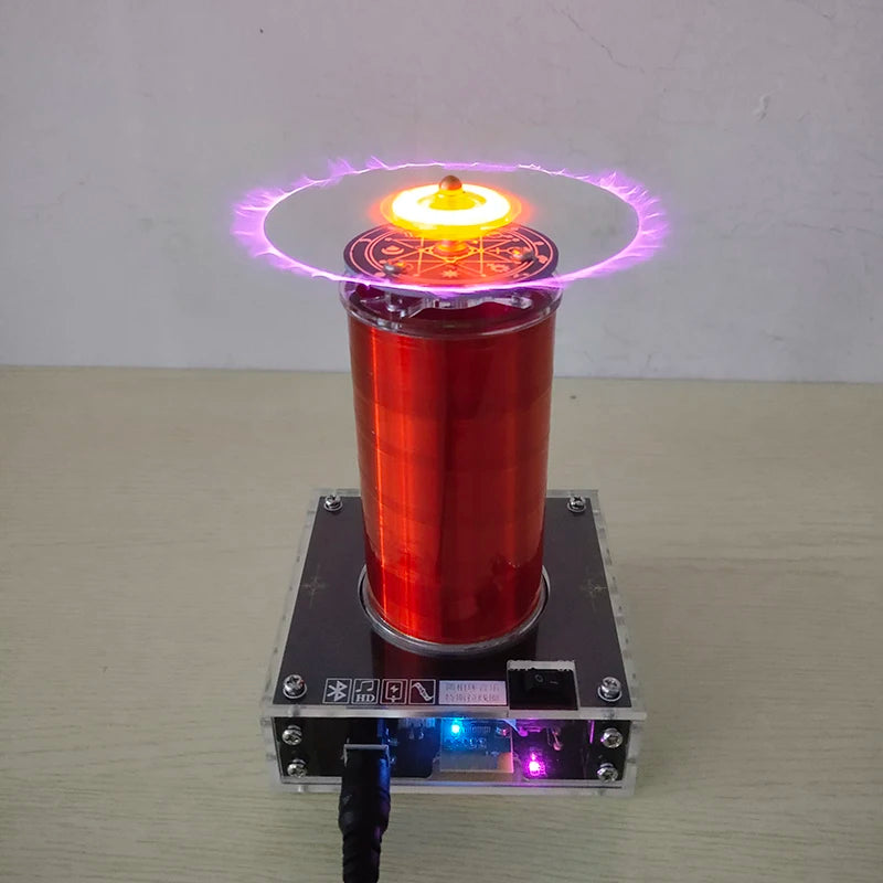 Custom Music Tesla Coil  Music Arc PLLSSTC Plasma Horn Plasma Windmill Manufacturer