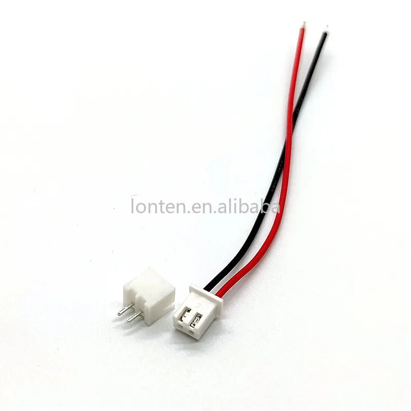 Custom XH2.54 XH 2.54mm Wire Cable Connector 2/3/4/5/6/7/8/910P Pin Connector Plug with 100mm 200mm 300mm Wires Cables 26AWG Manufacturer