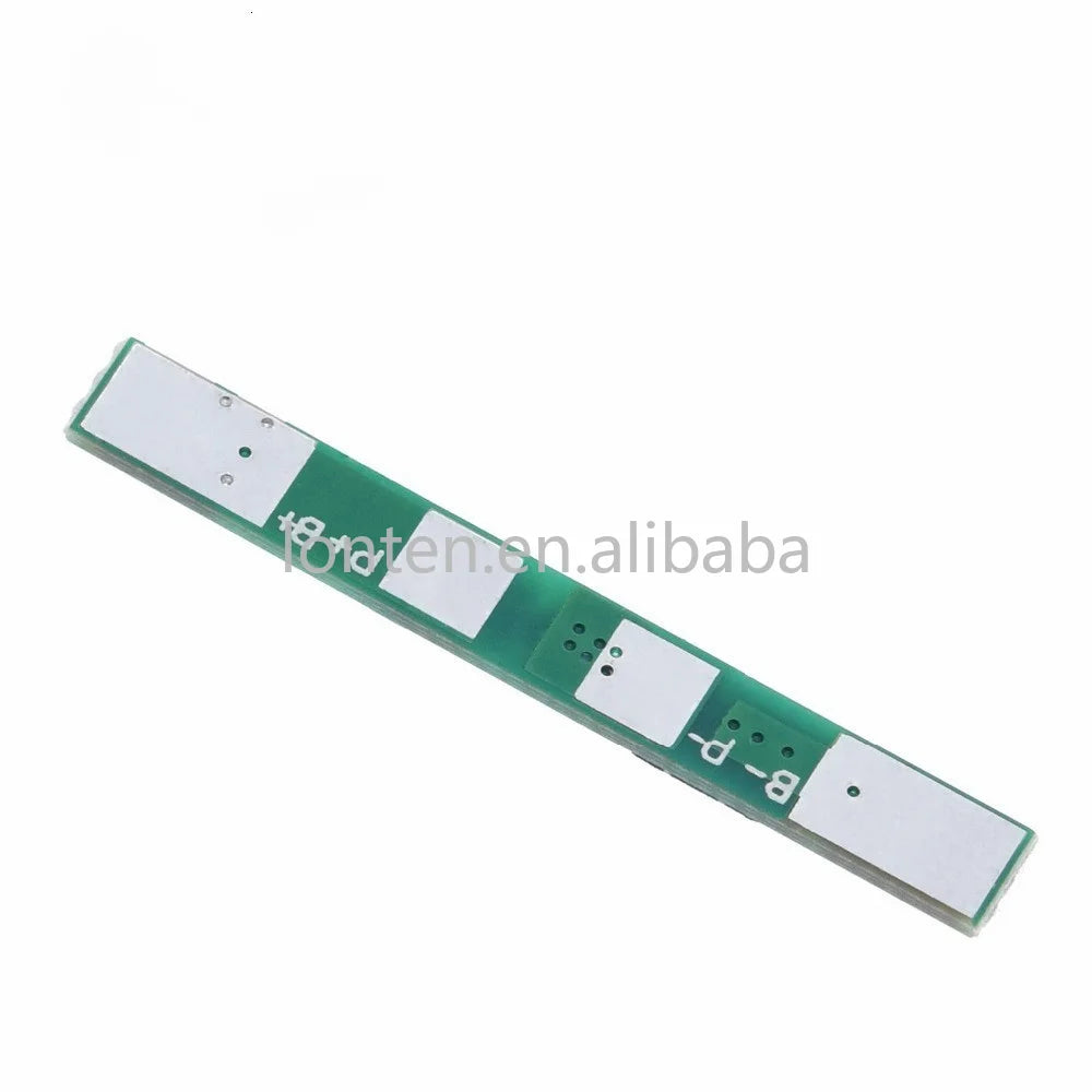 Custom 5PCS egbo 1S 3.7V 3A li-ion BMS PCM battery protection board pcm for 18650 lithium ion li battery Manufacturer