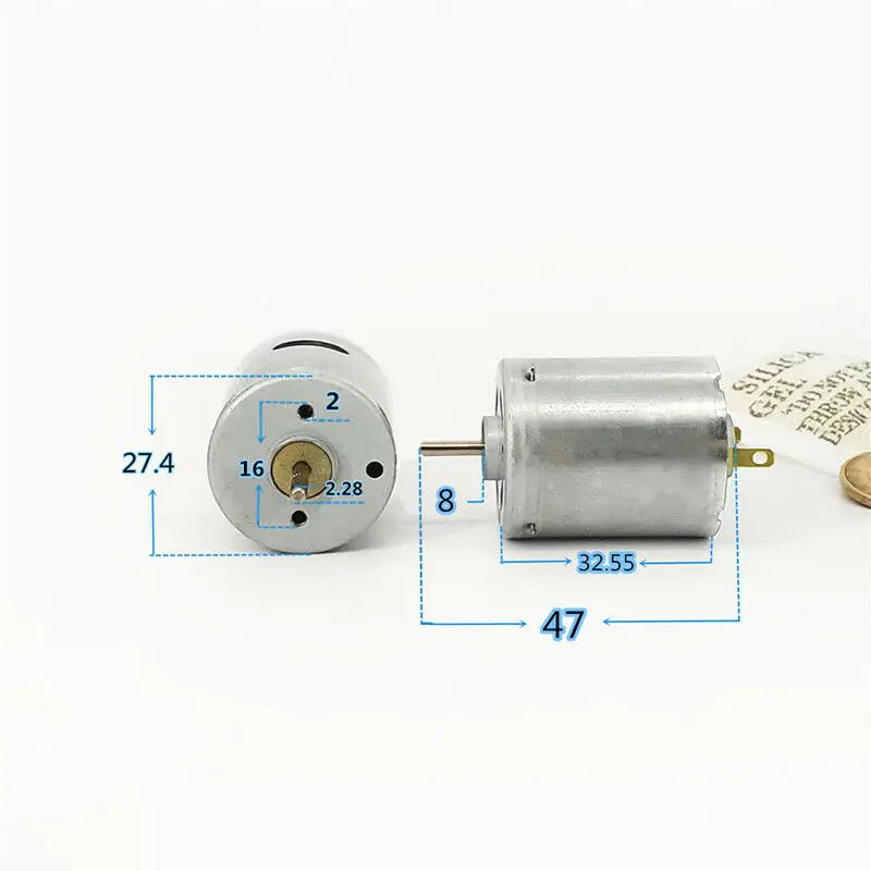 Custom 1PC Japan MABUCHI RS-365SH-10250 Motor DC 18V-30V 24V 7550RPM High Speed for Toy Car Boat Models Manufacturer