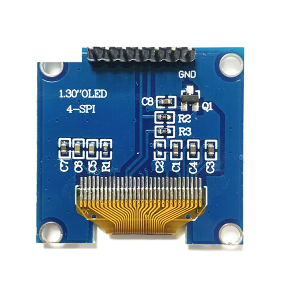 Custom 1.3" OLED module white color SPI 128X64 1.3 inch OLED LCD LED Display Module 1.3" SPI Communicate Manufacturer