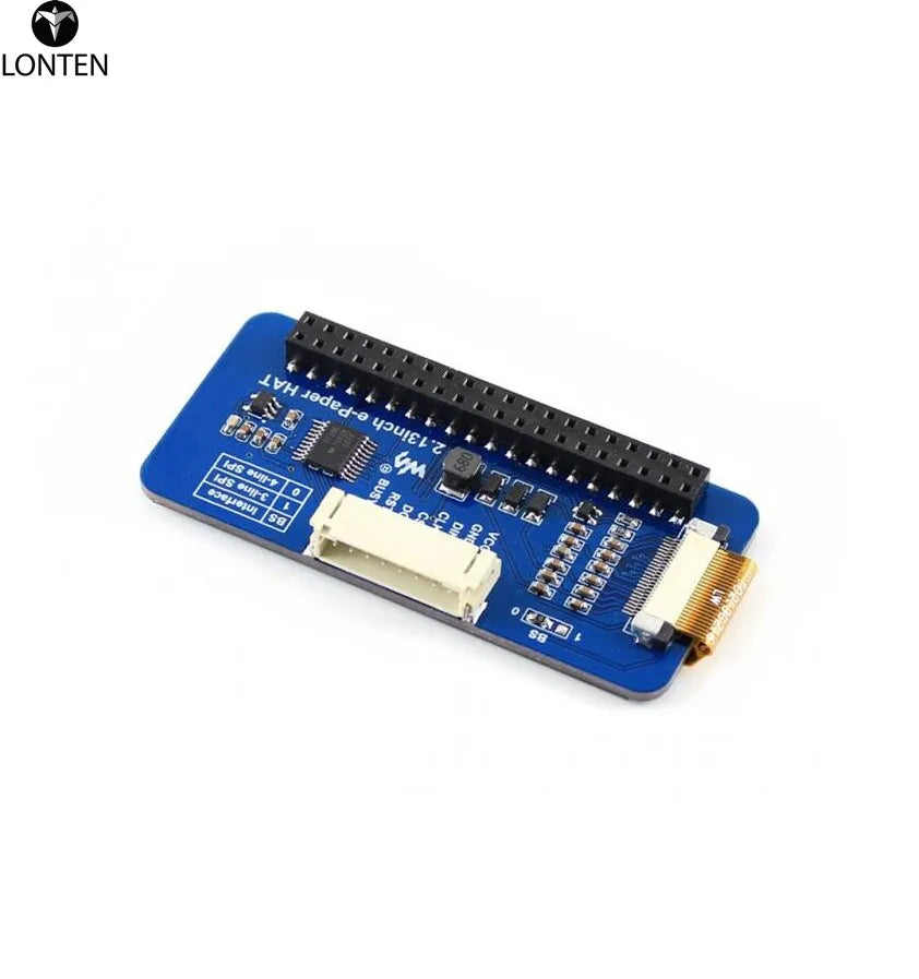 Custom 2.13inch e-Paper HAT (C) 212x104 E-paper for Raspberry Pi2B/3B/Zero/Zero W Yellow Black White Three-color SPI interface Manufacturer