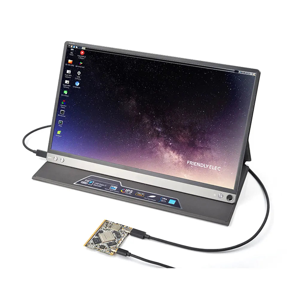 Custom SOM-RK3399 AI Developer kit WiFi BT Support Gbps Ethernet and Dual-screen display Android/Ubuntu/QT/buildroot  IN/OUT Custom PCB Manufacturer