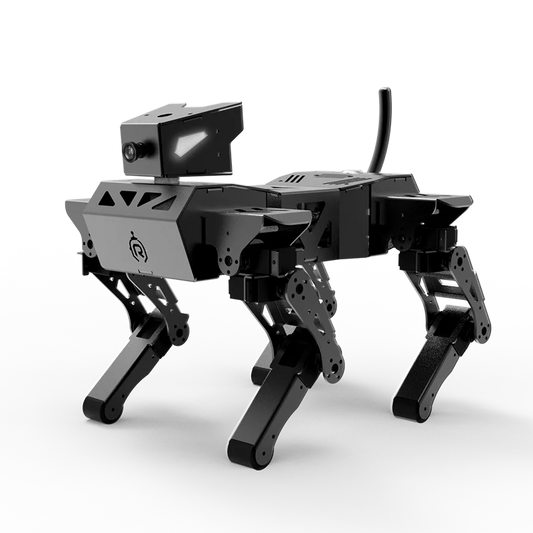 Custom Lonten Quadruped bionic ESP32 robot dog Corgi mechanical dog intelligent programming robot AI vision ROS Raspberry Pi Manufacturer