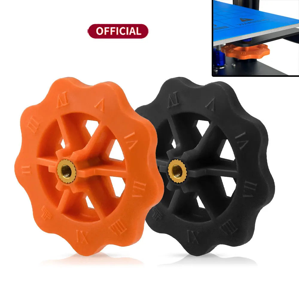 Custom 3D Printer Accessories Upgraded Roman numeral hand-twisted  Auto Heated Bed Leveling Nut M4 M5 Adjustment For  CR-10 Ender 3/5 Manufacturer