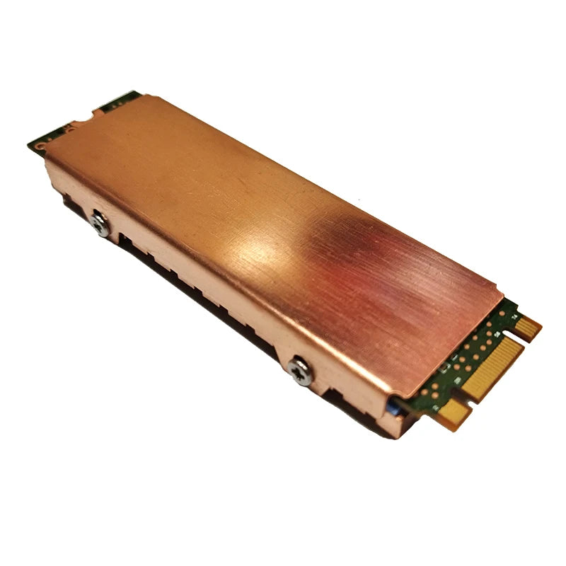 Custom Pure Copper Dustproof Heatsink Cooler Heat Sink Cooling Metal Sheet Thermal Pad for M.2 NGFF 2280 PCI-E NVME SSD Manufacturer