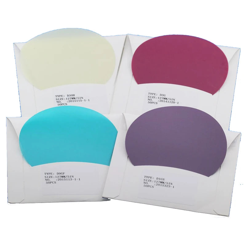 Custom 10PCS/bag 9U Fiber Diamond fiber polishing sandpaper 9u 127mm Fiber polishing paper fiber abrasive sheet supplies Manufacturer