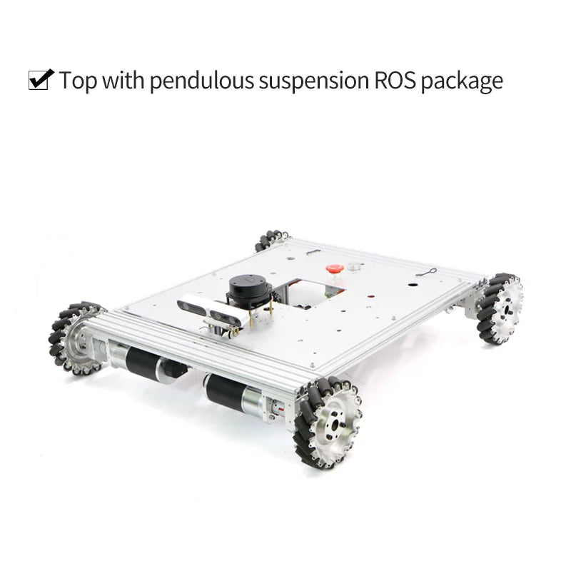 Custom PCBA McNam-wheeled intelligent car ROS robot SLAM Lidar Jetson Nano visual navigation Manufacturer